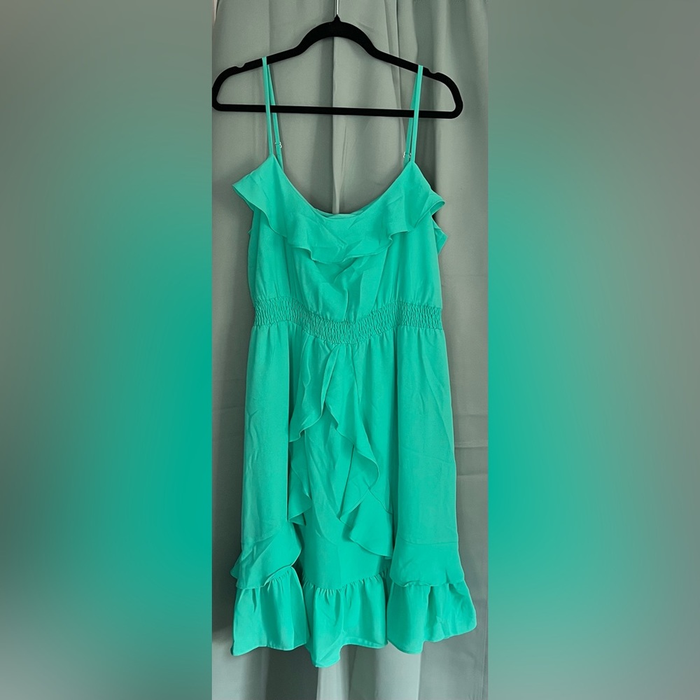 Max & Cleo Aqua Dress Size XL